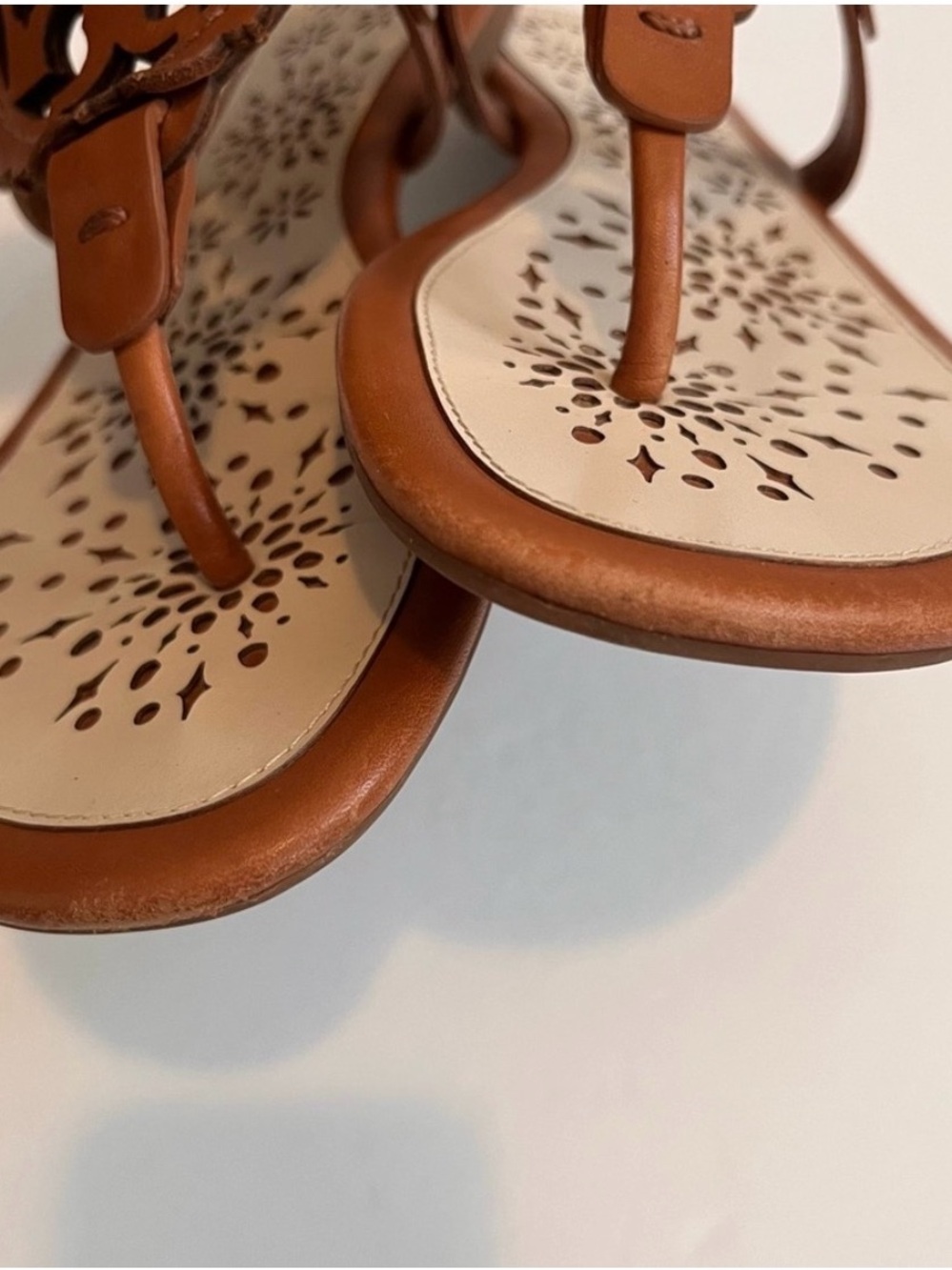 Tory Burch Scalloped Miller Sandals - Picture 4 of 8